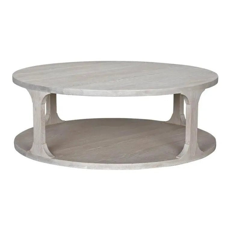 Gimso Oak Wooden Round Coffee Table - LOOMLAN - CFC - Coffee Tables