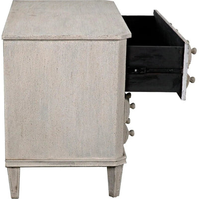 Giza Wood White Dresser - LOOMLAN - Noir - Dressers