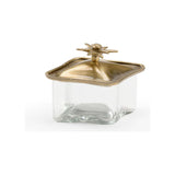 Gladys Handcrafted Glass Box - LOOMLAN - Wildwood - Boxes & Bowls