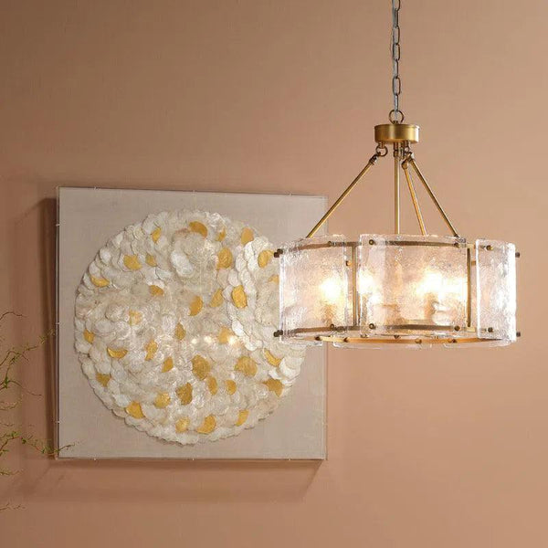 Glenn Large Round Chandelier AB - LOOMLAN - Jamie Young - Chandeliers