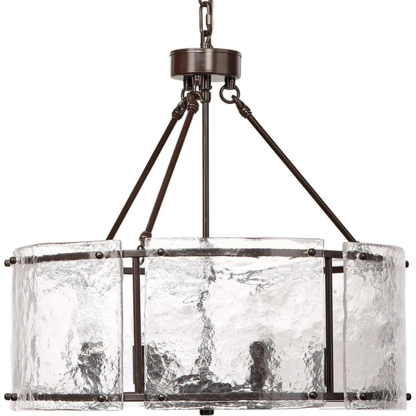 Glenn Large Round Chandelier - LOOMLAN - Jamie Young - Chandeliers