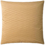 Glimmer Pleat Gold Throw Pillow With Insert - LOOMLAN - D.V. Kap - Throw Pillows