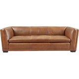 Gloria Modern Style Leather Sofa - LOOMLAN - Olivia + Quinn - Sofas & Loveseats