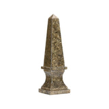 Gold Tortoise Capiz Obelisk Elegance Sculpture - LOOMLAN - Chelsea House - Statues & Sculptures