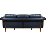 Goldwyn Luxurious Design Leather Sofa - LOOMLAN - Olivia + Quinn - Sofas & Loveseats