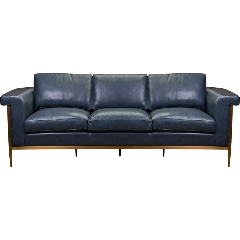 Goldwyn Luxurious Design Leather Sofa - LOOMLAN - Olivia + Quinn - Sofas & Loveseats