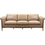 Goldwyn Luxurious Design Leather Sofa - LOOMLAN - Olivia + Quinn - Sofas & Loveseats