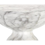 Goya Concrete Outdoor Round End Table - LOOMLAN - SUNPAN - Outdoor Side Tables