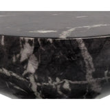 Goya Concrete Outdoor Round End Table - LOOMLAN - SUNPAN - Outdoor Side Tables