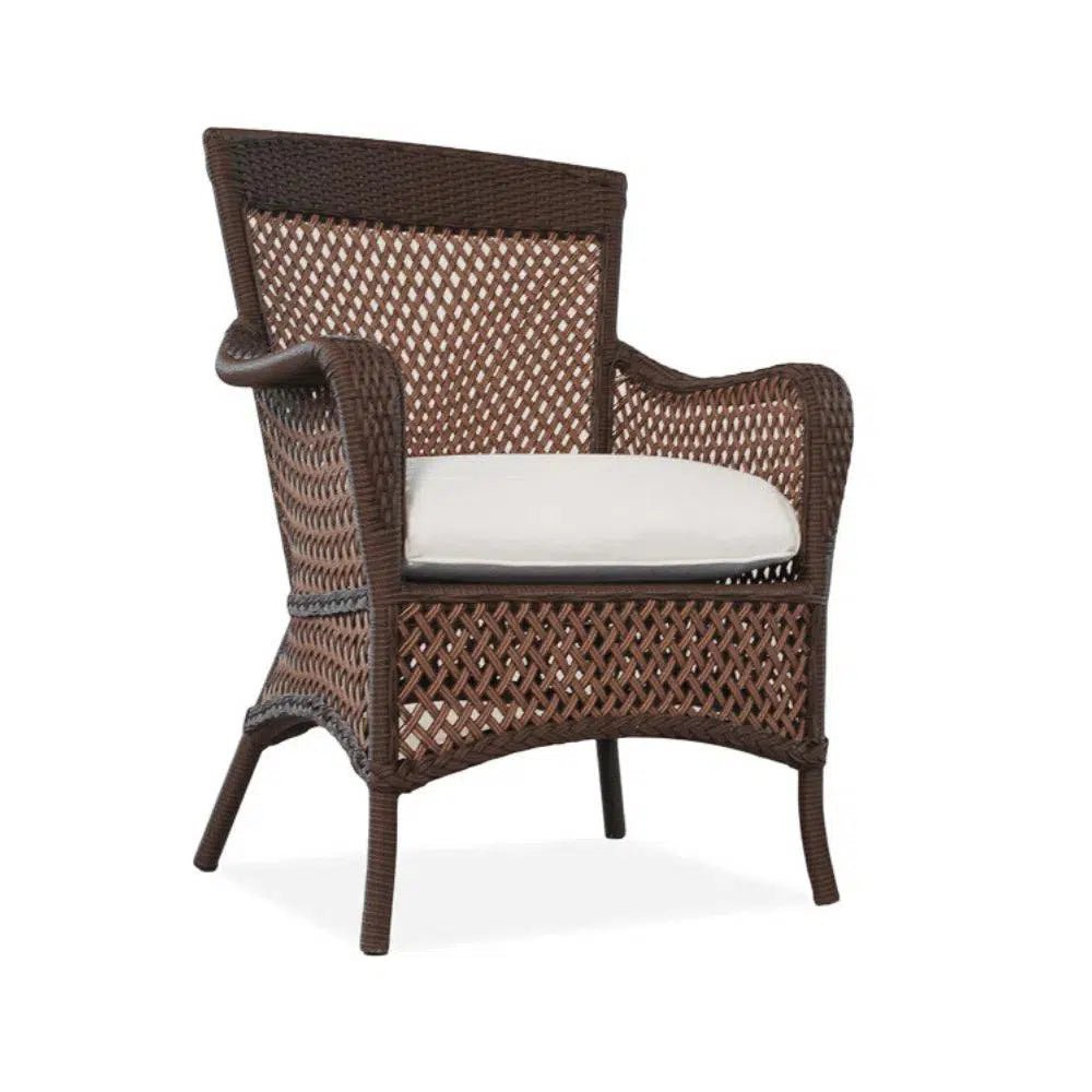 Grand Traverse Outdoor Dining Armchair Sunbrella - LOOMLAN - Lloyd Flanders - Outdoor Dining Chairs