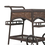 Grand Traverse Outdoor Furniture Patio Bar Cart - LOOMLAN - Lloyd Flanders - Outdoor Side Tables