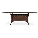 Grand Traverse Outdoor Oval Dining Table Umbrella Hole - LOOMLAN - Lloyd Flanders - Outdoor Dining Tables