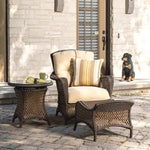 Grand Traverse Patio Ottoman Outdoor Furniture - LOOMLAN - Lloyd Flanders - Outdoor Ottomans