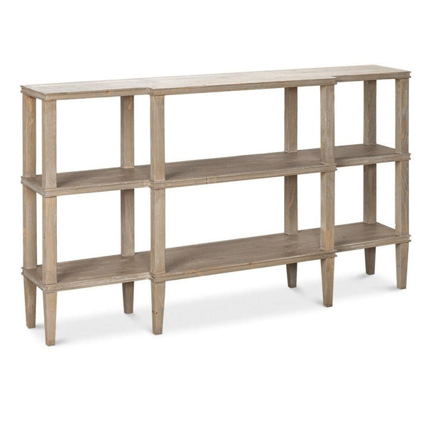 Grange Bungalow Wooden Console Table - LOOMLAN - Sarreid - Console Tables