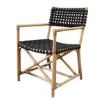 Grant ArmChair Charcoal Rope - LOOMLAN - Artesia - Dining Chairs