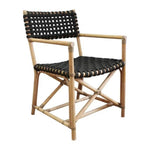 Grant ArmChair Charcoal Rope - LOOMLAN - Artesia - Dining Chairs