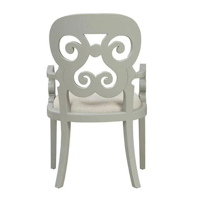 Gray Linen Bolero Armchair - LOOMLAN - Furniture Classics - Accent Chairs