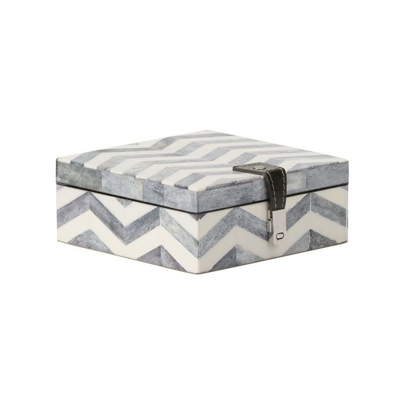 Grayson Bone Inlay Made Box - LOOMLAN - Wildwood - Boxes & Bowls