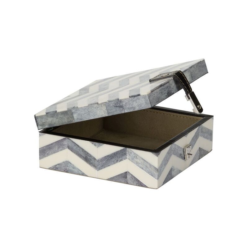 Grayson Bone Inlay Made Box - LOOMLAN - Wildwood - Boxes & Bowls