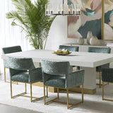 Greco Wooden Rectangular Dining Table - LOOMLAN - SUNPAN - Dining Tables