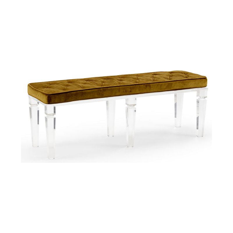 Greta Acrylic Made Bedroom Bench - LOOMLAN - Wildwood - Bedroom Benches