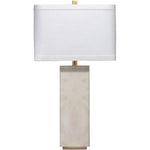 Grey Paper Lacquer Reflection Table Lamp - LOOMLAN - Jamie Young - Table Lamps