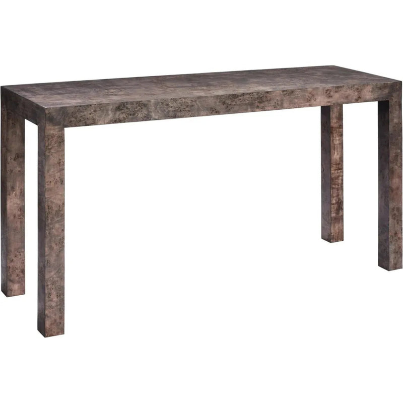 Grey Wood Archer Console - LOOMLAN - Jamie Young - Console Tables