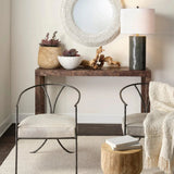 Grey Wood Archer Console - LOOMLAN - Jamie Young - Console Tables