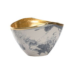 Grigio Marble Made Grey Bowl - LOOMLAN - Chelsea House - Boxes & Bowls