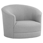 Grimaldi Fabric Swivel Armchair - LOOMLAN - SUNPAN - Club Chairs