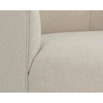 Grimaldi Fabric Swivel Armchair - LOOMLAN - SUNPAN - Club Chairs