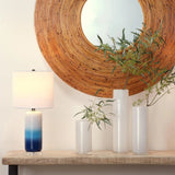 Gwendolyn Hand Blown Glass Cylinder Vases 3PC - LOOMLAN - Jamie Young - Vases & Jars