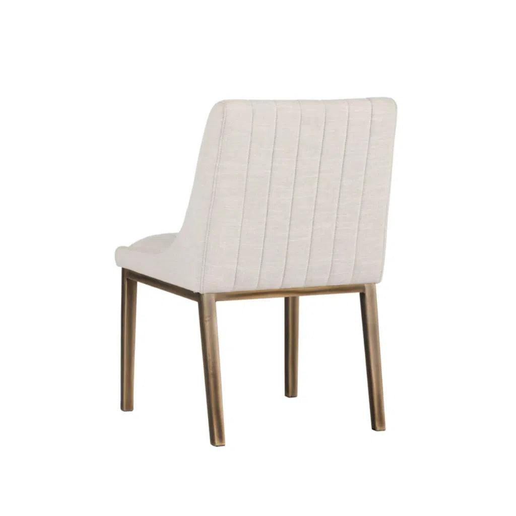 Halden Urban Armless Dining Chair 2PC - LOOMLAN - SUNPAN - Dining Chairs