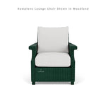 Hamptons Outdoor Furniture Wicker Lounge Chair - LOOMLAN - Lloyd Flanders - Outdoor Lounge Chairs