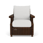 Hamptons Outdoor Furniture Wicker Lounge Chair - LOOMLAN - Lloyd Flanders - Outdoor Lounge Chairs