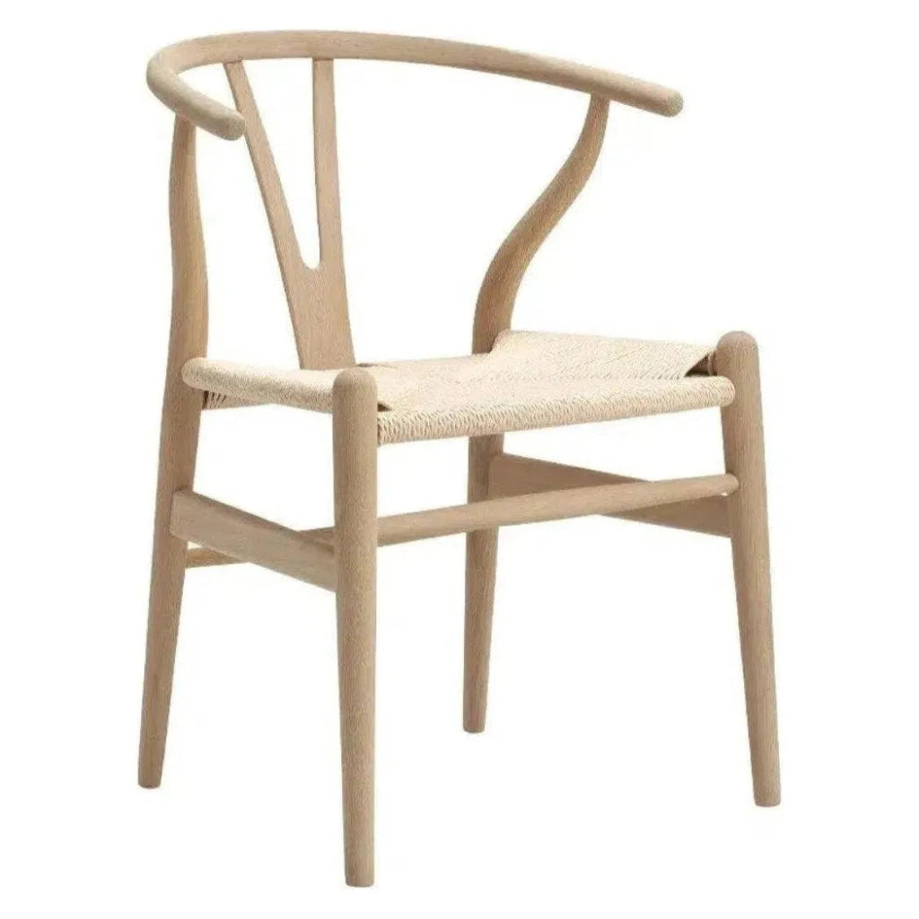 Hans Dining Arm Chair Natural - LOOMLAN - Artesia - Dining Chairs