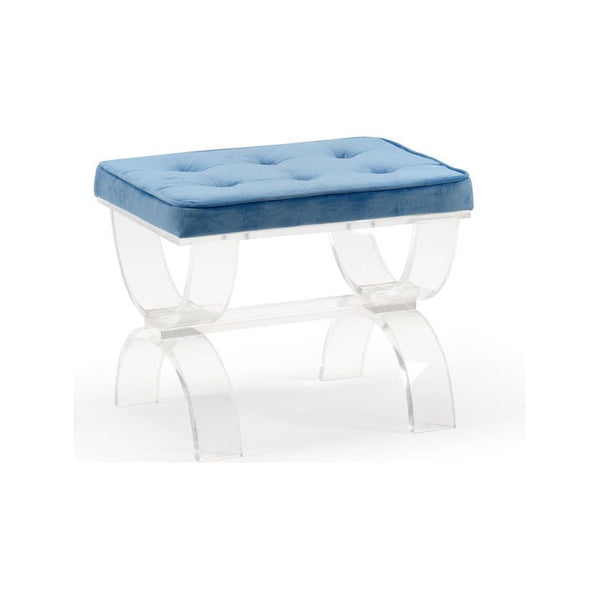 Harlow Acrylic Made Bedroom Bench - LOOMLAN - Wildwood - Bedroom Benches