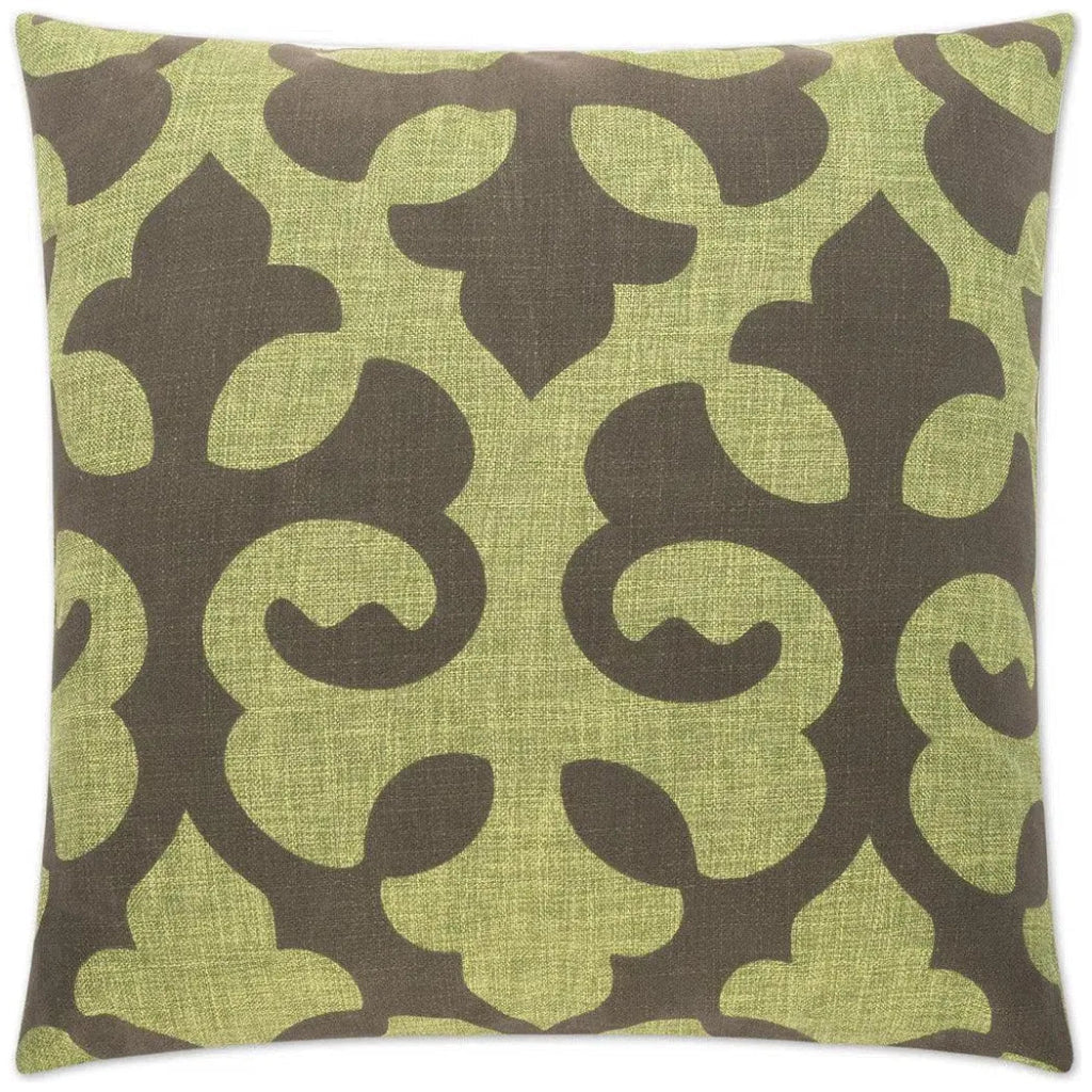 Harlow Green Green Throw Pillow With Insert - LOOMLAN - Throw Pillows