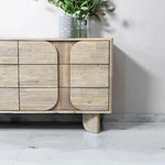 Haru Modern Designed Wooden 6 Drawer Dresser - LOOMLAN - LH Imports - Dressers