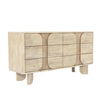 Haru Modern Designed Wooden 6 Drawer Dresser - LOOMLAN - LH Imports - Dressers