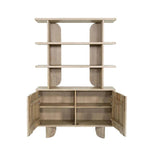 Haru Modern Looked Wooden Bookcase - LOOMLAN - LH Imports - Bookcases