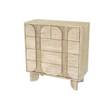 Haru Wooden Modern 5 Drawer Chest - LOOMLAN - LH Imports - Chests