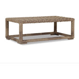 Havana Resin Wicker Outdoor Coffee Table - LOOMLAN - Sunset West - Outdoor Coffee Tables