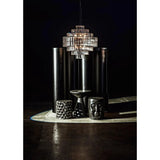 Head Side Table, Black Fiber Cement - LOOMLAN - Noir - Side Tables