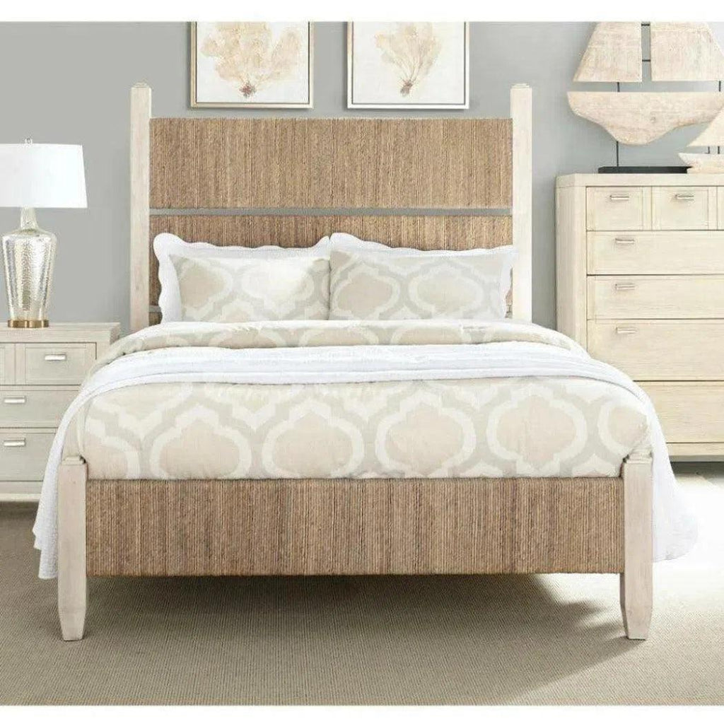 Headboard Graphite Natural Wooden Panel Bed - LOOMLAN - Panama Jack - Beds