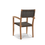 Herning Teak Patio Square Dining Set 5PC - LOOMLAN - HiTeak - Outdoor Dining Sets