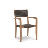 Herning Teak Patio Square Dining Set 5PC - LOOMLAN - HiTeak - Outdoor Dining Sets