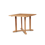 Herning Teak Patio Square Dining Set 5PC - LOOMLAN - HiTeak - Outdoor Dining Sets