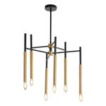 Hewitt Iron Armed Chandelier - LOOMLAN - SUNPAN - Chandeliers