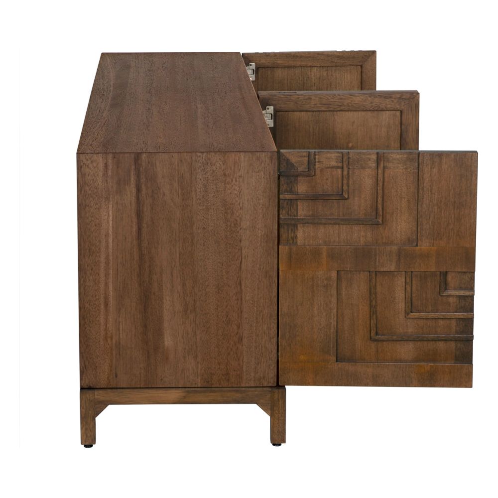 Holden Wooden Brown Sideboard - LOOMLAN - Sideboards